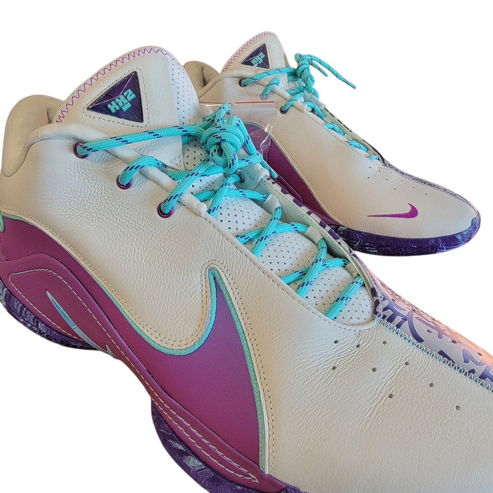 Nike LeBron 22 Frozen Grapes Rare Sz 17 NWOB Basketball Shoes Purple HV8454-001